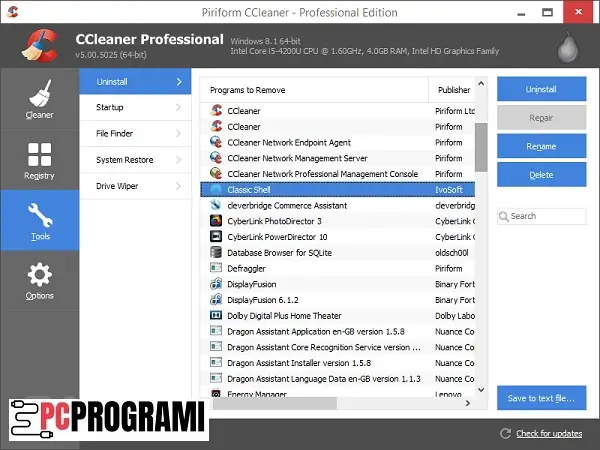 CCleaner Professional Plus Crack İndir 6.25 Download For Win/PC