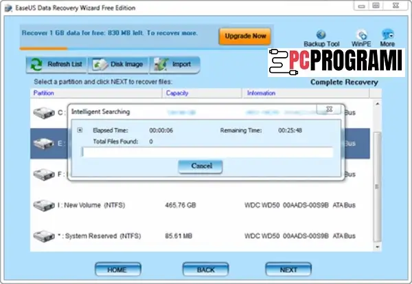 EaseUS Data Recovery Wizard Professional 18.1 İndir Turkce