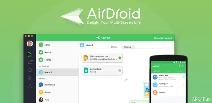 Scaricare Gratis AirDroid Personal APK Per Android 2024